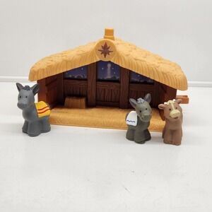 Fisher Price - Little People A Christmas Story - Nativity Set 2002 works
